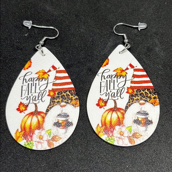Earrings Fall Thanksgiving - Picture 1 of 3
